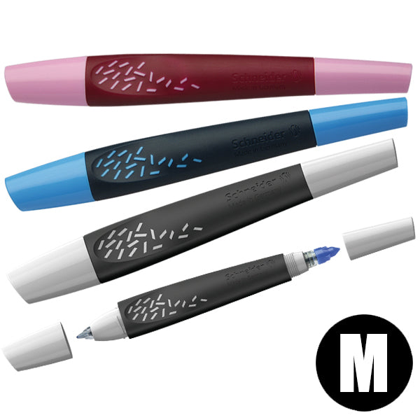 シュナイダー Schneider ローラーボールペン M 中字 ブリーズ Breeze 本体3色展開 インク色：ブルー【在庫限り】