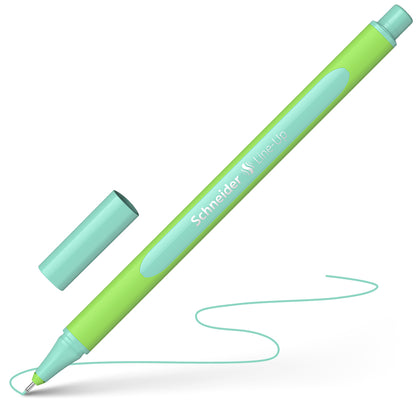 シュナイダー Schneider ファインライナー 0.4mm ラインアップ パステル Line-Up Pastel 8色セット