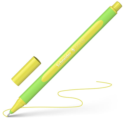 シュナイダー Schneider ファインライナー 0.4mm ラインアップ パステル Line-Up Pastel 8色セット