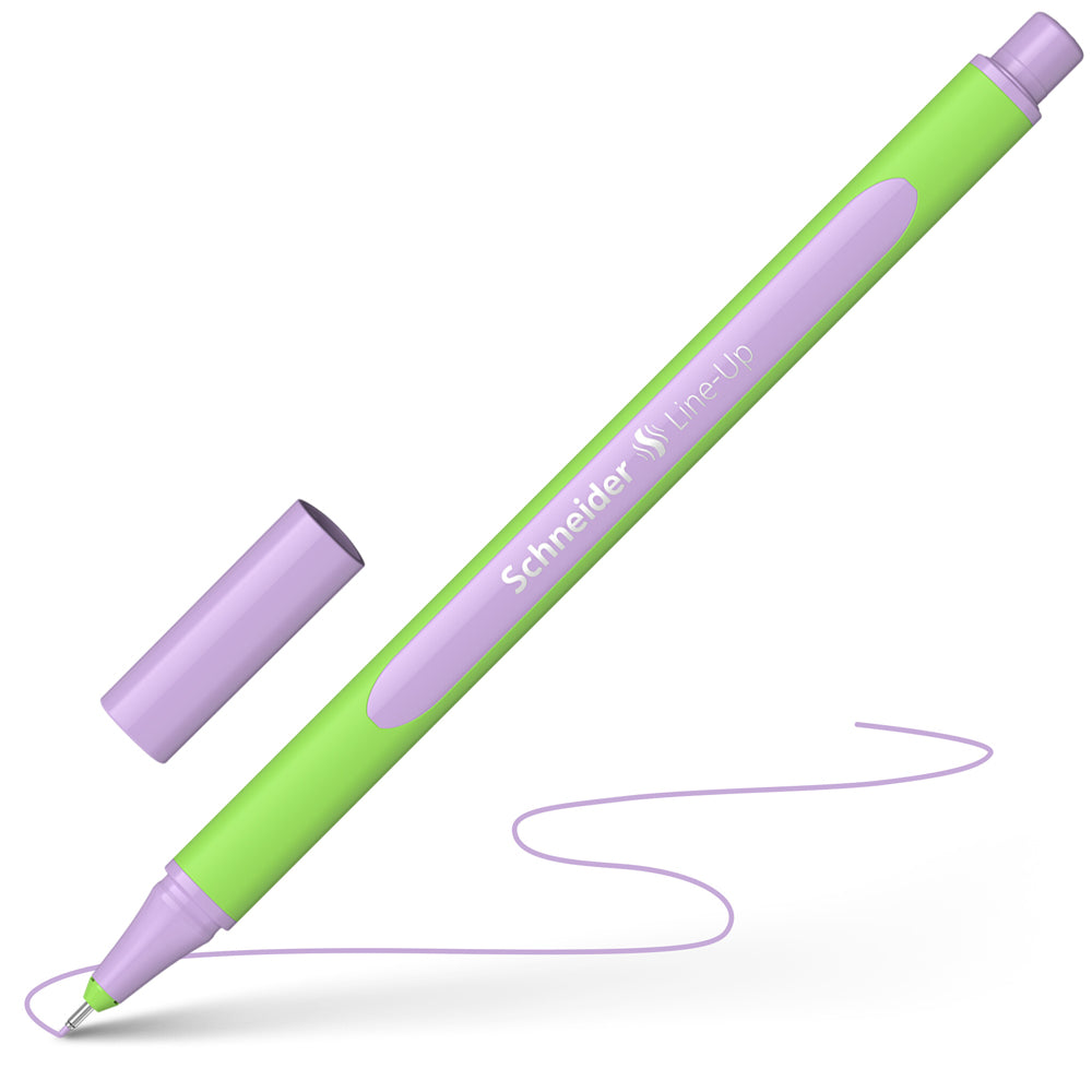 シュナイダー Schneider ファインライナー 0.4mm ラインアップ パステル Line-Up Pastel 8色セット
