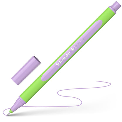 シュナイダー Schneider ファインライナー 0.4mm ラインアップ パステル Line-Up Pastel 8色セット