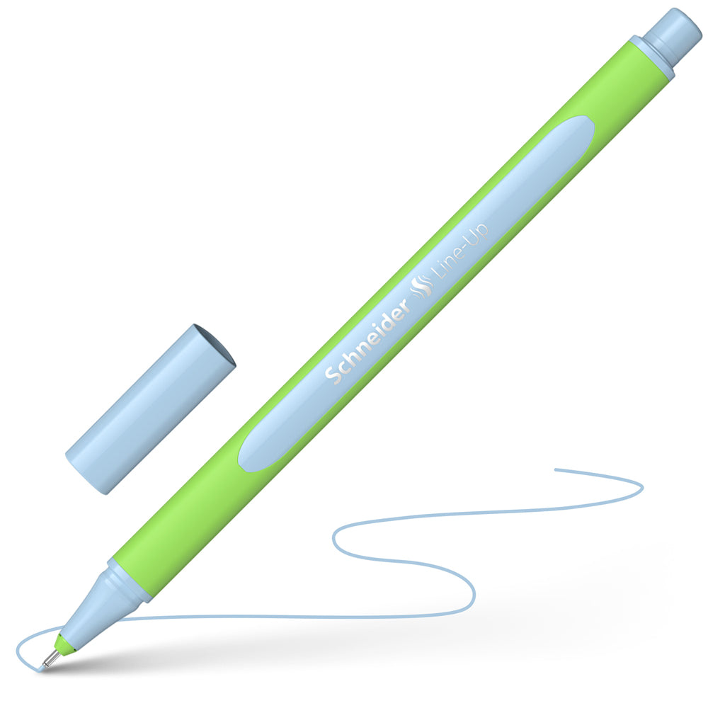 シュナイダー Schneider ファインライナー 0.4mm ラインアップ パステル Line-Up Pastel 8色セット