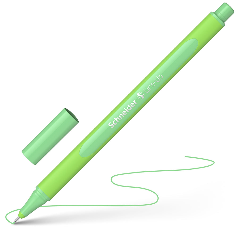シュナイダー Schneider ファインライナー 0.4mm ラインアップ パステル Line-Up Pastel 8色セット