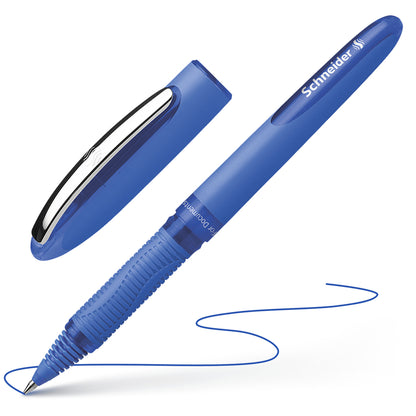 ［単色メイン/ブルー］ローラーボールペン 0.3mm ワンハイブリッドC One Hybrid C