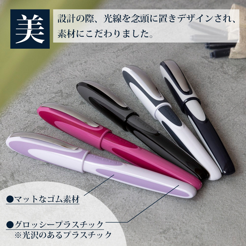 シュナイダー Schneider ローラーボールペン M 中字 レイ Ray 5色展開【在庫限り】