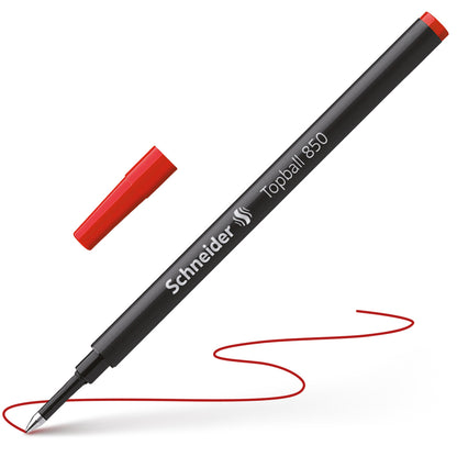 シュナイダー Schneider ローラーボール 替え芯 1本 トップボール850 Topball 850 ペン先サイズ:0.5mm インク色:4色展開 レフィル リフィル 替芯