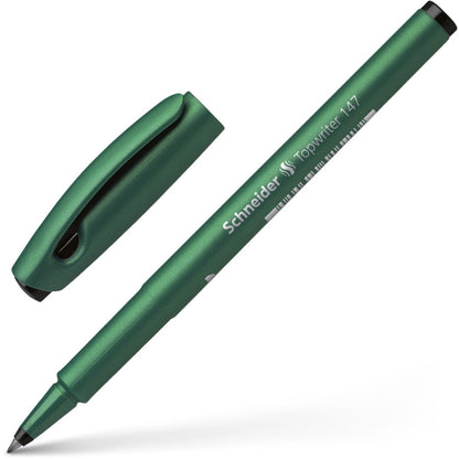 シュナイダー Schneider ファイバーペン 0.6mm トップライター147 Topwriter 147 インク色：3色展開【在庫限り】